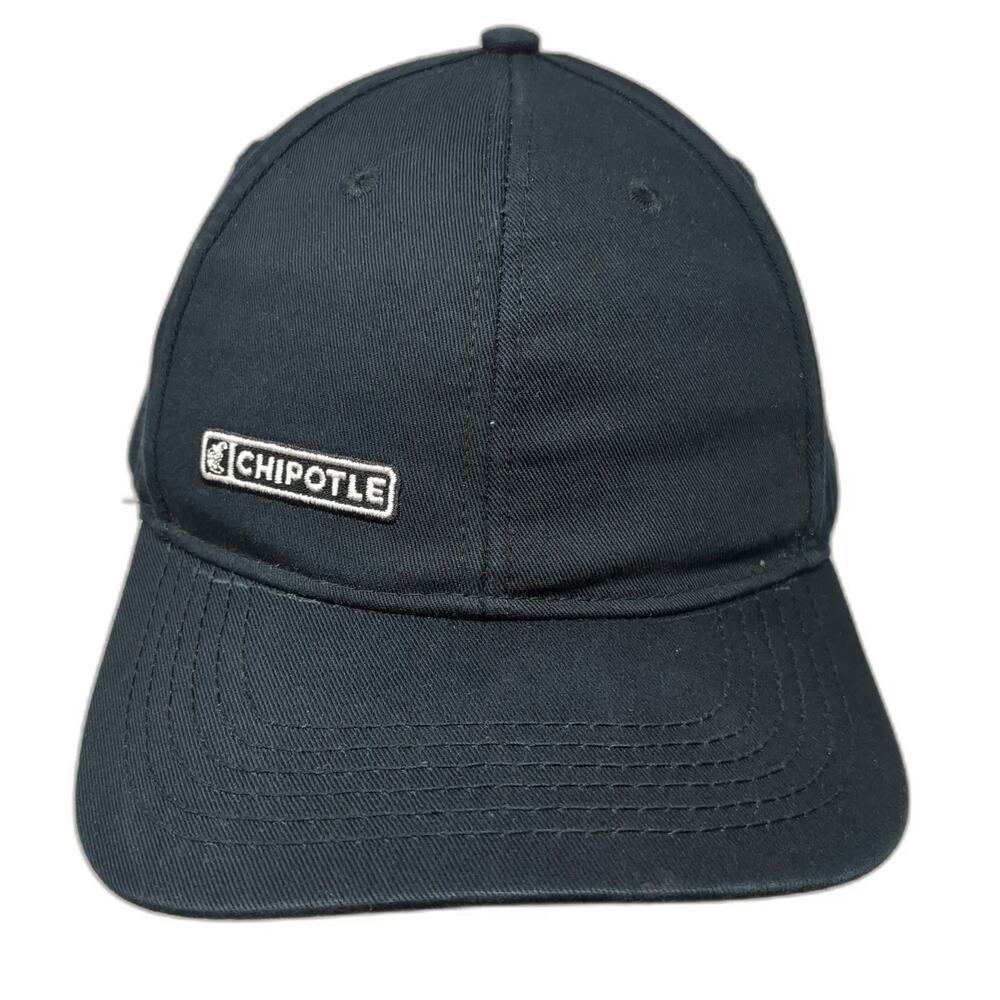 Loomstate Chipotle Black Baseball Cap One Size Organic Cotton Strapback Hat